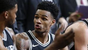 Dejounte Murray bleibt den Spurs weitere vier Jahre erhalten.