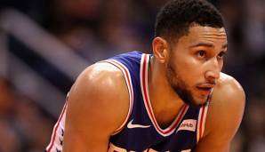 Ben Simmons hat sich in Utah an der Schulter verletzt.