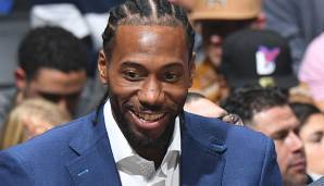 Kawhi Leonard setzte gegen die Milwaukee Bucks aus.