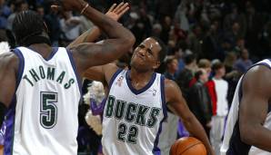 Platz 7: Michael Redd (Milwaukee Bucks) - 29 Punkte (10/14 FG) in 20 Minuten am 20. Februar 2002 gegen die Houston Rockets.