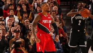 Platz 6: Damian Lillard - ein 60-Punkte-Spiel für die Portland Trail Blazers (2019; 60)