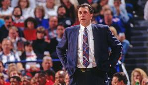 … und auch Rudy Tomjanovich (527-413 in 13 Saisons als Head Coach, 51-39 in den Playoffs; Champion 1994 und 1995 (Houston Rockets))