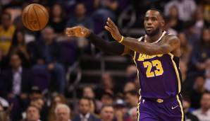 Platz 1: LEBRON JAMES (Los Angeles Lakers) - 4.369.533 Stimmen