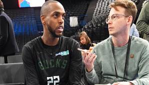 SPOX-Redakteur Ole Frerks traf Khris Middleton zum Gespräch in Paris.