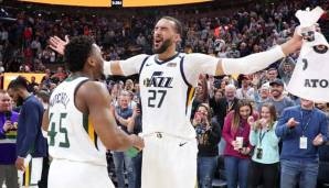 Rudy Gobert könnte in diesem Jahr zum ersten Mal All Star werden.