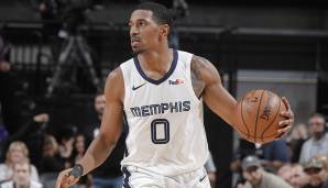 Platz 2: De'Anthony Melton (Memphis Grizzlies): +13,8 - on Court: +8,7, off Court: -5,1.