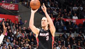 Kelly Olynyk - Stats 2019/20: 19,6 Minuten, 7,7 Punkte, 4,6 Rebounds und 1,5 Assists bei 45,8 Prozent aus dem Feld und 39,2 Prozent von der Dreierlinie (47 Spiele) - Gehalt: 11,7 Mio.