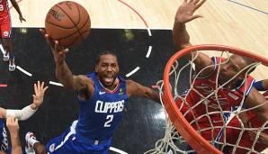 Kawhi Leonard war gegen die Sixers der Topscorer der Clippers.