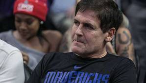 Wurde nach seinen öffentlichen und kritischen Statements gegen die NBA mit einer hohen Geldstrafe belegt: Mavs-Besitzer Mark Cuban.