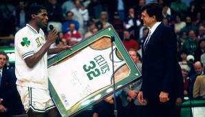 Die Nummer 33 von Kevin McHale wird von den Celtics nicht mehr vergeben.