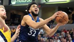 Platz 2: Karl-Anthony Towns (Minnesota Timberwolves) - 90 OVR.