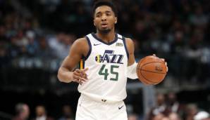 Platz 6: Donovan Mitchell (Utah Jazz) – Guard – 23 Jahre alt – Stats 19/20: 24,2 Punkte, 4,4 Rebounds, 4,2 Assists