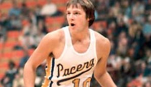 Platz 12: DON BUSE (Indiana Pacers) im Jahr 1977 - Stats: 8,0 Punkte, 8,5 Assists, 3,5 Steals.