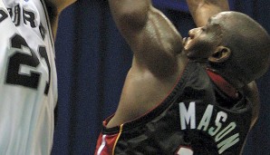 Platz 8: ANTHONY MASON (Miami Heat) im Jahr 2001 - Stats: 15,5 Punkte, 9,6 Rebounds.