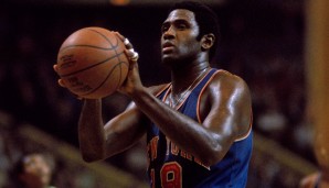 Platz 9: WILLIS REED (1964-1974) – Team: Knicks – Erfolge: 2x NBA Champion, 2x Finals-MVP, MVP, 7x All-Star, 1x First Team, 4x Second Team, 1x All-Defensive, Rookie of the Year, All-Star Game MVP.