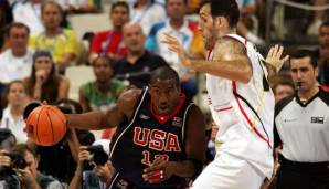 AMAR'E STOUDEMIRE (Phoenix Suns) - Stats bei den Olympischen Spielen 2004: 2,8 Punkte und 1,8 Rebounds bei 56,3 Prozent aus dem Feld (6,8 Minuten in 8 Spielen).