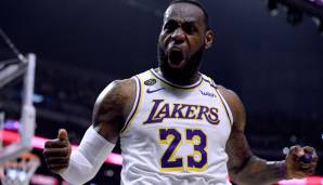 Platz 2: LeBron James (Los Angeles Lakers) – 753 Punkte (16 von 101 Erststimmen)