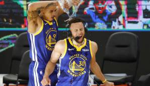 Platz 3: Stephen Curry (Golden State Warriors) – 453 Punkte (5 von 101 Erststimmen).