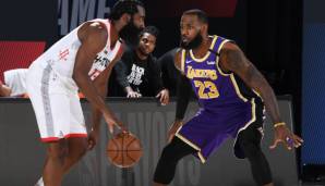 James Harden erzielte gegen die Los Angeles Lakers 36 Punkte.