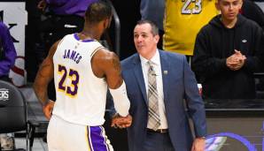 Frank Vogel traf nach Spiel 1 Anpassungen am Spiel der Lakers.