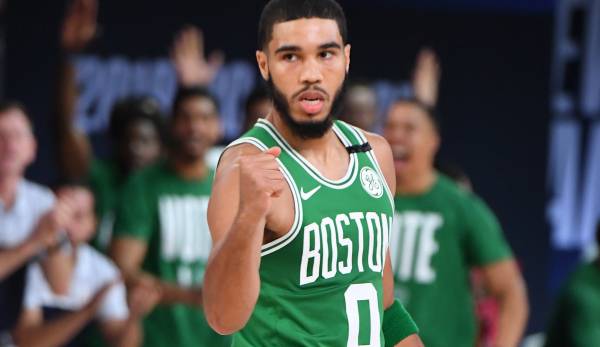 Jayson Tatum hat die Celtics zum 1:2-Anschluss in der Serie gegen die Miami Heat geführt.