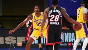 Dwight Howard durfte in den Spielen 1 bis 4 jeweils als Starter für die Lakers von Beginn an ran.