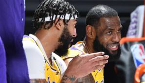 LeBron James und Anthony Davis spielen seit dem Sommer 2019 für die Los Angeles Lakers.