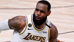 LeBron James gewann 2020 mit den Los Angeles Lakers den Titel.