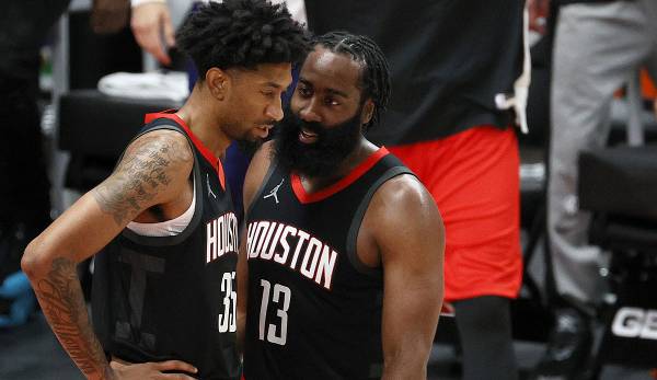 Christian Wood und James Harden bilden bei den Houston Rockets ein vielversprechendes Pick'n'Roll-Duo - nur wie lange noch?