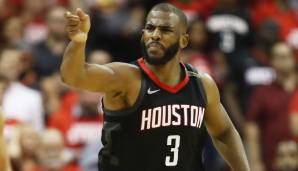 Platz 36: CHRIS PAUL - 4 Jahre und 159,7 Millionen Dollar bei den Houston Rockets in 2018 (heute Phoenix Suns)