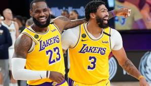 Platz 1: LEBRON JAMES (35, Los Angeles Lakers) - 39,2 Millionen Dollar - Stats 2019/20: 25,3 Punkte, 10,2 Assists und 7,8 Rebounds