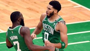 Die Boston Celtics haben den nächsten Sieg gefeiert.