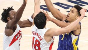 Die Toronto Raptors siegten dank starker Defense in Indiana.