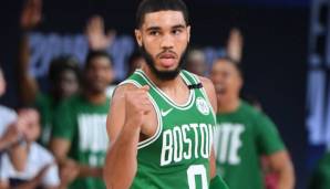 Jayson Tatum traf den entscheidenden Wurf gegen die Pistons.