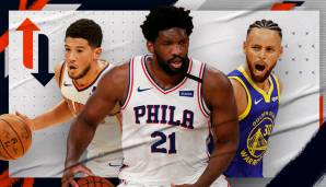 Für Devin Booker, Joel Embiid und Stephen Curry läuft bisher vieles anders als in der Vorsaison.