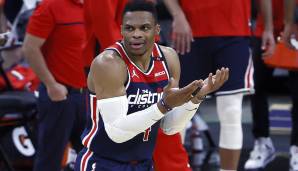 Russell Westbrook und die Wizards haben nach langer Zwangspause wieder gespielt - und verloren.