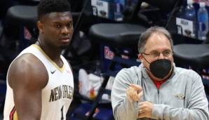 Zion Williamson legt trotz fehlendem Spacing gute Zahlen für New Orleans auf.