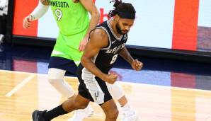 PATTY MILLS (San Antonio Spurs) - Gehalt 20/21: 12,0 Mio.Dollar - Stats 20/21: 12,8 Punkte und 2,5 Assists bei 43,8 Prozent FG und 39,4 Prozent Dreier