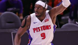 Platz 2: JERAMI GRANT (Detroit Pistons) - 34,1 Prozent bei 3,1 Versuchen