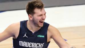 Luka Doncic verbuchte gegen Atlanta ein Double-Double.