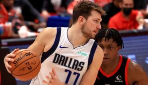 Die Statistiken von Luka Doncic 2020/21: 29,1 Punkte, 8,6 Rebounds und 9,4 Assists bei 47,5 Prozent FG und 33,5 Prozent Dreier in 35,3 Minuten (27 Spiele)