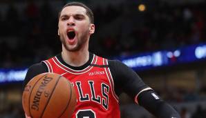 15. Pick: ZACH LAVINE (Guard, Chicago Bulls) - 1. All-Star-Nominierung.