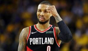 Platz 3: DAMIAN LILLARD (Portland Trail Blazers) - 2.095.157 Stimmen - Stats 2020/21: 29,4 Punkte, 7,1 Assists und 4,5 Rebounds bei 45,4 Prozent aus dem Feld (22 Spiele)