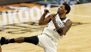 Platz 17: KYRIE IRVING (Brooklyn Nets): +10,9 - On-Court: +11,3, Off-Court: +0,4 (Minuten: 917)