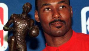 1996/97 - Platz 1: KARL MALONE (Jazz, 986), Platz 2: MICHAEL JORDAN (Bulls, 957)