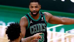 BOSTON CELTICS: Tristan Thompson - Mehrere Faktoren sprechen für einen Trade des Bigs. Laut The Ringer soll er in der Celtics-Kabine nicht sonderlich beliebt sein - und sein Vertrag (9,3 Mio. diese Saison) ist einfach tradebar..