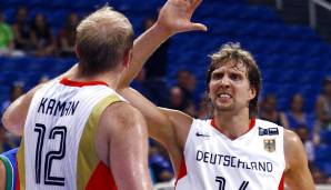 Chris Kaman unterstützte Dirk Nowitzki und das DBB-Team bei Olympia 2008 und der EM 2011.