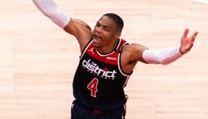 Russell Westbrook markiert gegen die Hawks das 182. Triple-Double seiner Karriere und schreibt Geschichte.