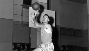 Platz 9: GEORGE MIKAN – 2x NBA-Topscorer: 1949/50 (27,4) und 50/51 (28,4) – zudem zuvor einmal in der Vorgängerliga BAA