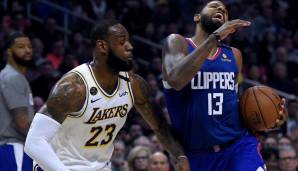 LEBRON JAMES (Lakers, 2 Jahre/85,6 Mio.) und PAUL GEORGE (Clippers, 4 Jahre/176 Mio.) unterzeichneten zudem bereits maximale "Veteran Extensions", auch ihre Verträge beginnen ab der Saison 2021/22.